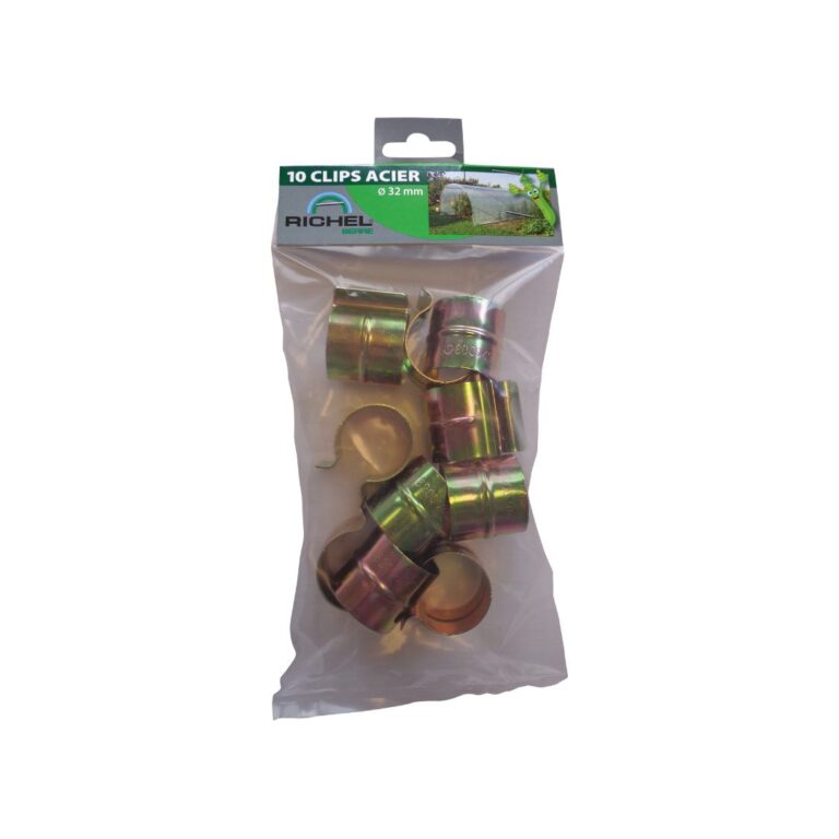 Sanstitre 2 MV Industrie - Clips acier diam 32 mm (sachet de 10)