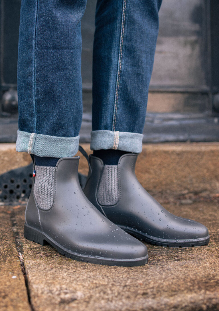 Montlimart - BOOTS MONTPLUIE ANTHRACITE JACQUARD