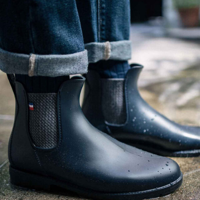 Montlimart - BOOTS MONTPLUIE MARINE JACQUARD