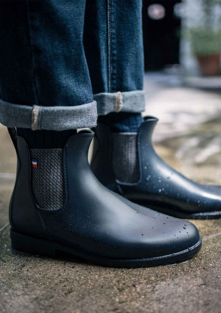 Montlimart - BOOTS MONTPLUIE MARINE JACQUARD