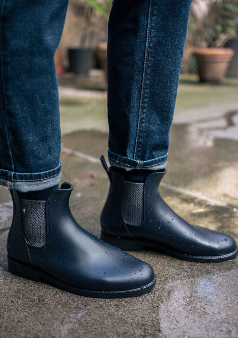 Montlimart - BOOTS MONTPLUIE MARINE JACQUARD