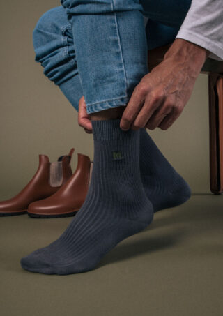 Chaussettes Maine Anthracite par la marque Montlimart Montlimart - Chaussettes Maine Anthracite