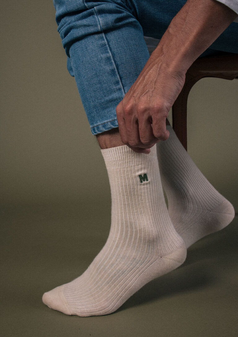 Montlimart - CHAUSSETTES MAINE ECRU