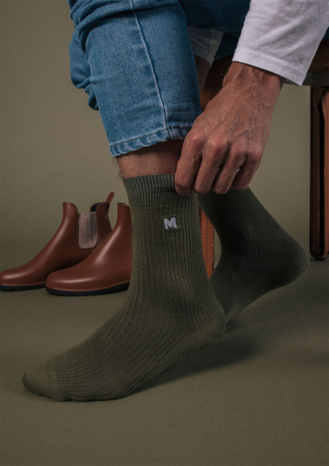 Montlimart - CHAUSSETTES MAINE VERT