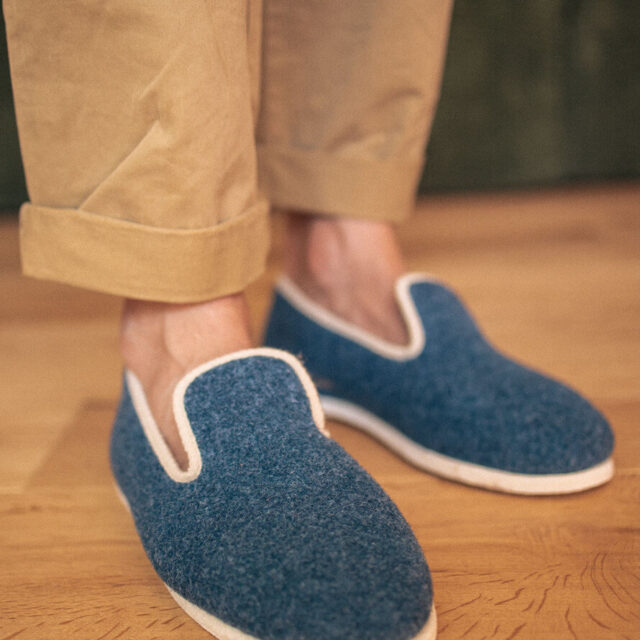 Montlimart - CHAUSSONS MARTIN BLEU MARINE