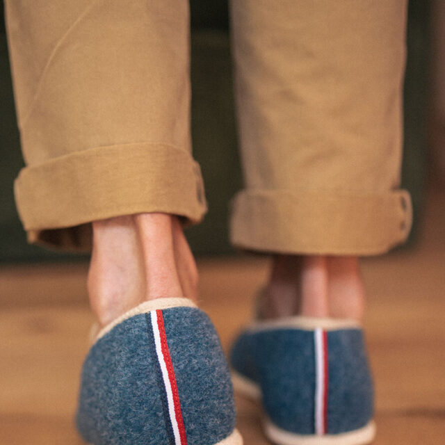 Montlimart - CHAUSSONS MARTIN BLEU MARINE