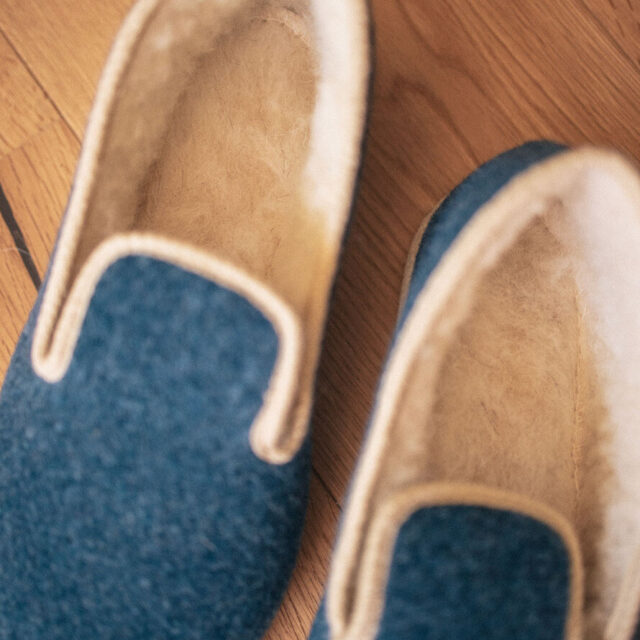 Montlimart - CHAUSSONS MARTIN BLEU MARINE