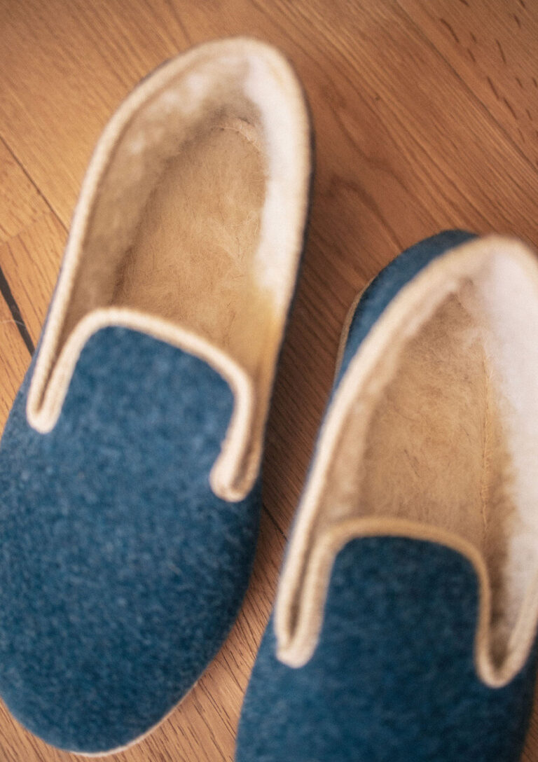 Montlimart - CHAUSSONS MARTIN BLEU MARINE