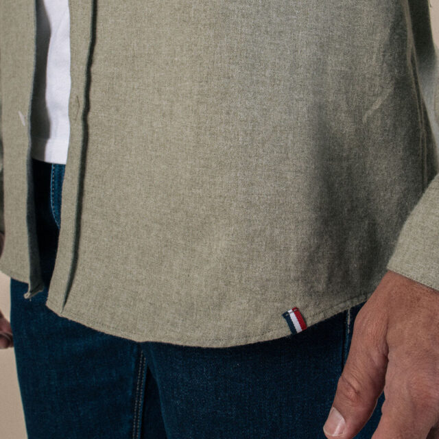 Montlimart - CHEMISE SAINT PAUL VERT CHINE