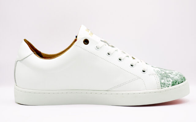 Baron Papillon - Sneaker Barons Papillom Basse Marie-Antoinette verte