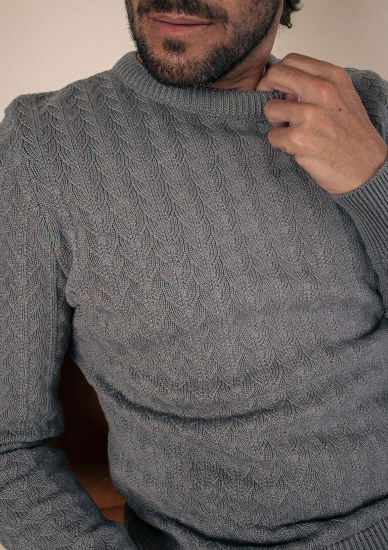Montlimart - PULL TILLEUL GRIS