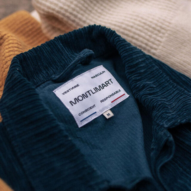 Montlimart - VESTE ATELIER VELOURS MARINE