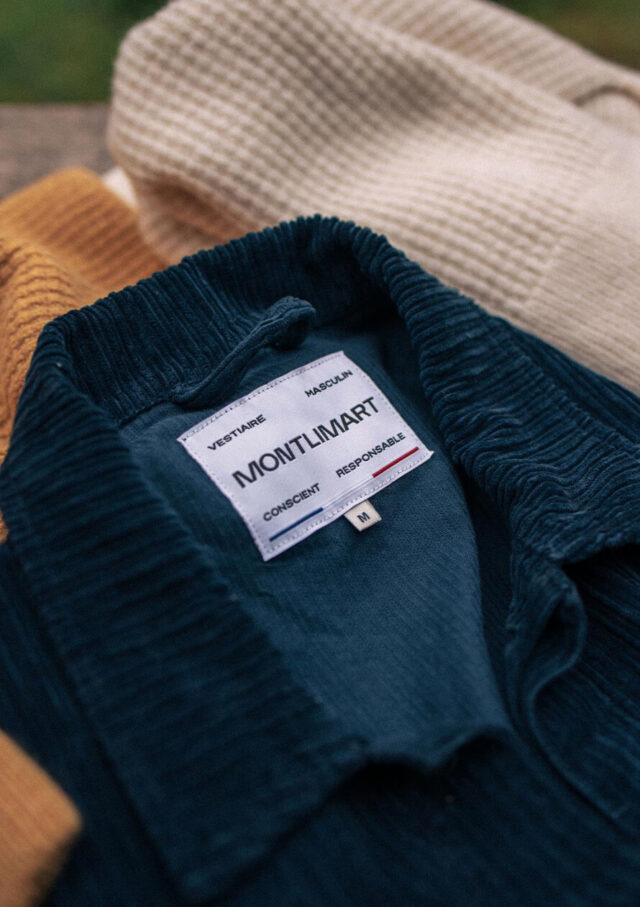 Montlimart - VESTE ATELIER VELOURS MARINE