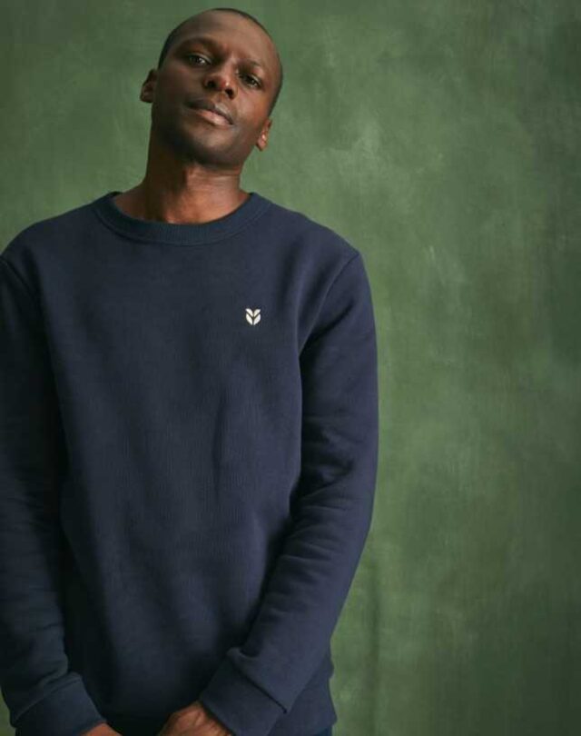 Lemahieu - 2x Sweat En Coton Bio Molleton - Gris - Marine  | Made In France | Lemahieu
