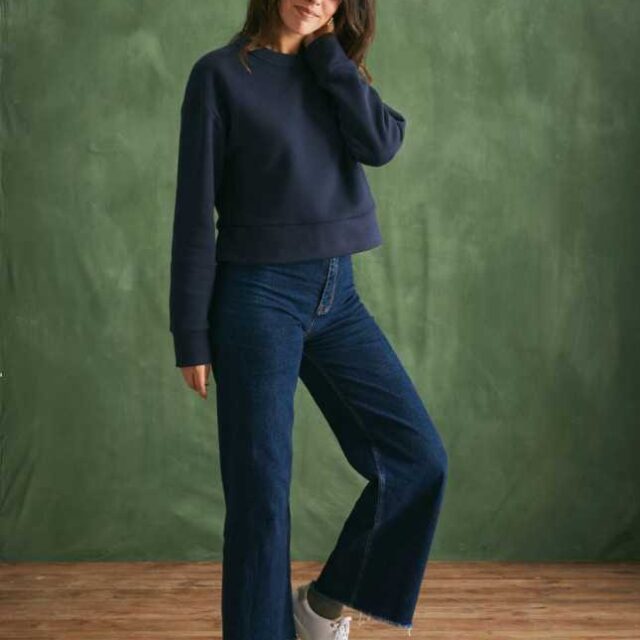 Lemahieu - 2x Sweat En Coton Bio - Marine Et Ecru  | Made In France | Lemahieu