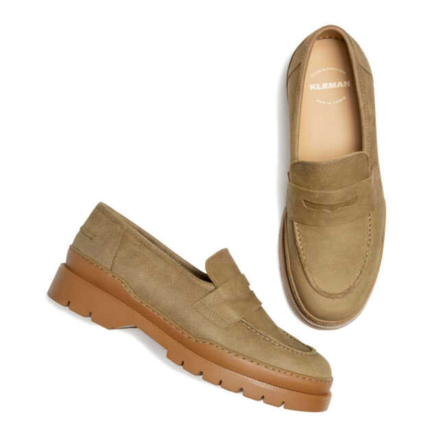 KLEMAN - Mocassin ACCORE G Marron