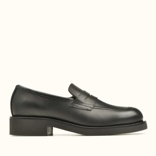 Mocassin AGENT Noir par la marque KLEMAN KLEMAN - Mocassin AGENT Noir