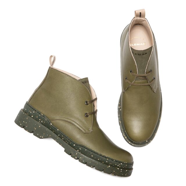 KLEMAN - Chukka boots CAGNA OAK Vert