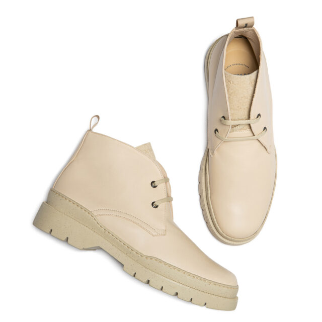 KLEMAN - Chukka boots CAGNA OAK Beige