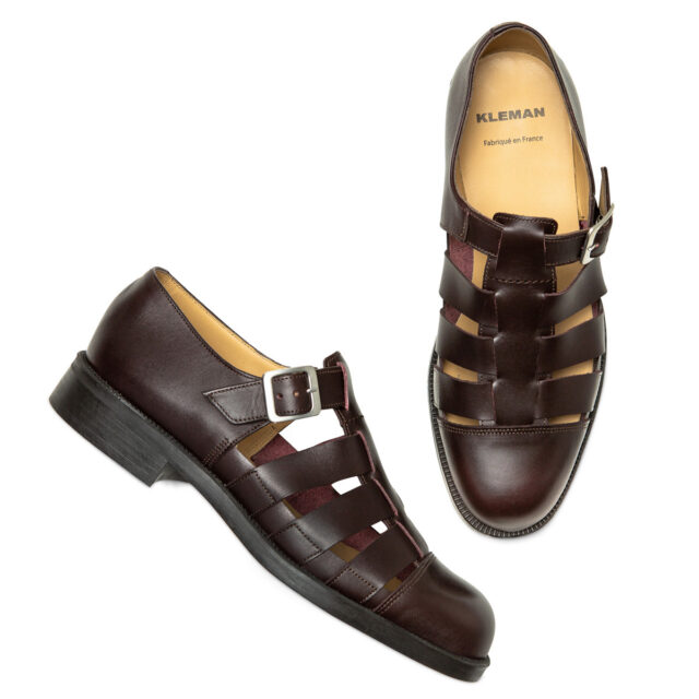 KLEMAN - Sandale DIMORI Bordeaux