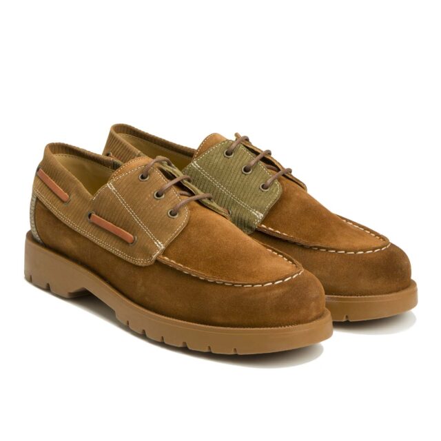 KLEMAN - Derbies DONATO CORD Marron