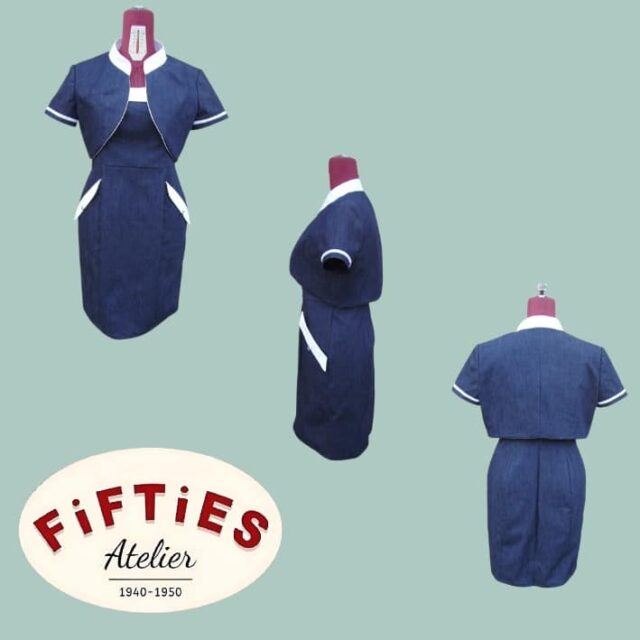 Robe et veste courte - Fifities Atelier