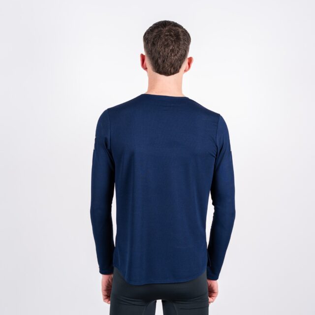 Sensus - T-shirt Homme Sensus ADN LONG Bleu 2.46 kgCo2eq - Made in France et recyclé (En stock)