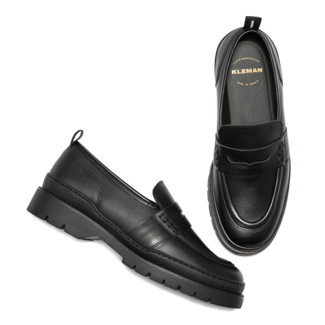 KLEMAN - Mocassin METRO Noir
