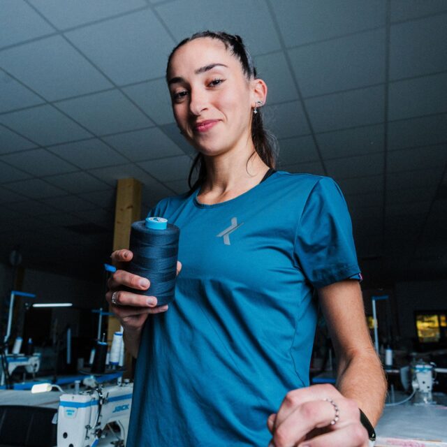 Sensus - Le t-shirt de running rêvé (Faba) Femme 1.00 kgCo2eq - Made in France et végétal (En stock)