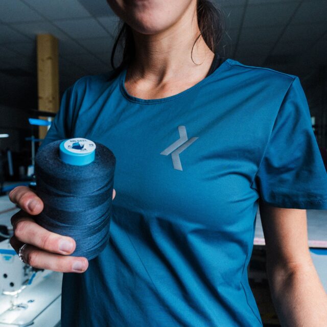 Sensus - Le t-shirt de running rêvé (Faba) Femme 1.00 kgCo2eq - Made in France et végétal (En stock)
