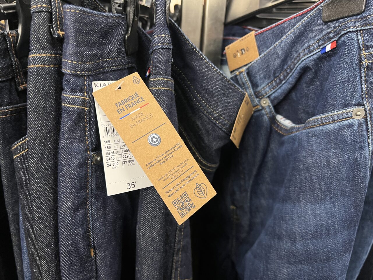 Jeans made in France Kiabi