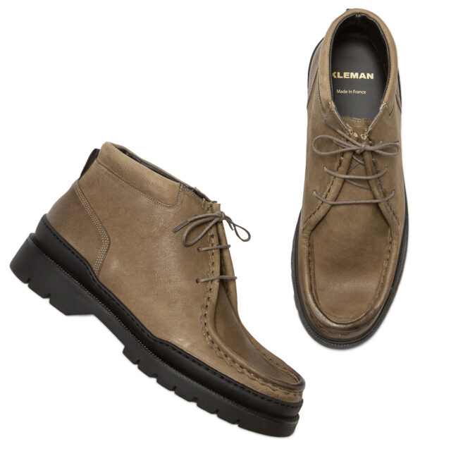 KLEMAN - Chukka boots SAPEUR VGT Vert
