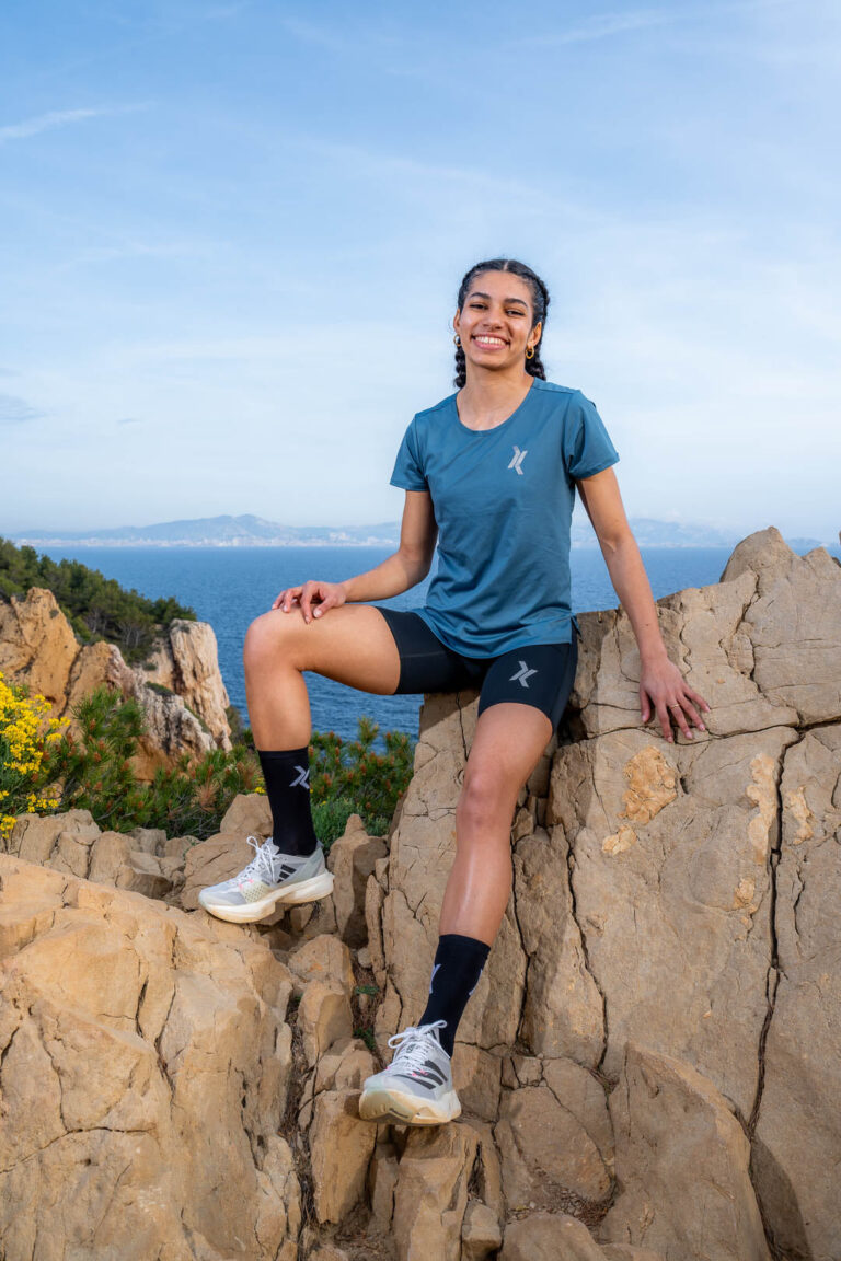 Sensus - Le t-shirt de running rêvé (Faba) Femme 1.00 kgCo2eq - Made in France et végétal (En stock)