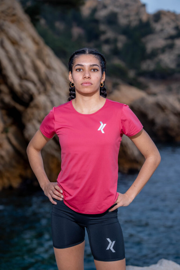 Sensus - Le t-shirt de running rêvé (Faba) Femme 1.00 kgCo2eq - Made in France et végétal (En stock)