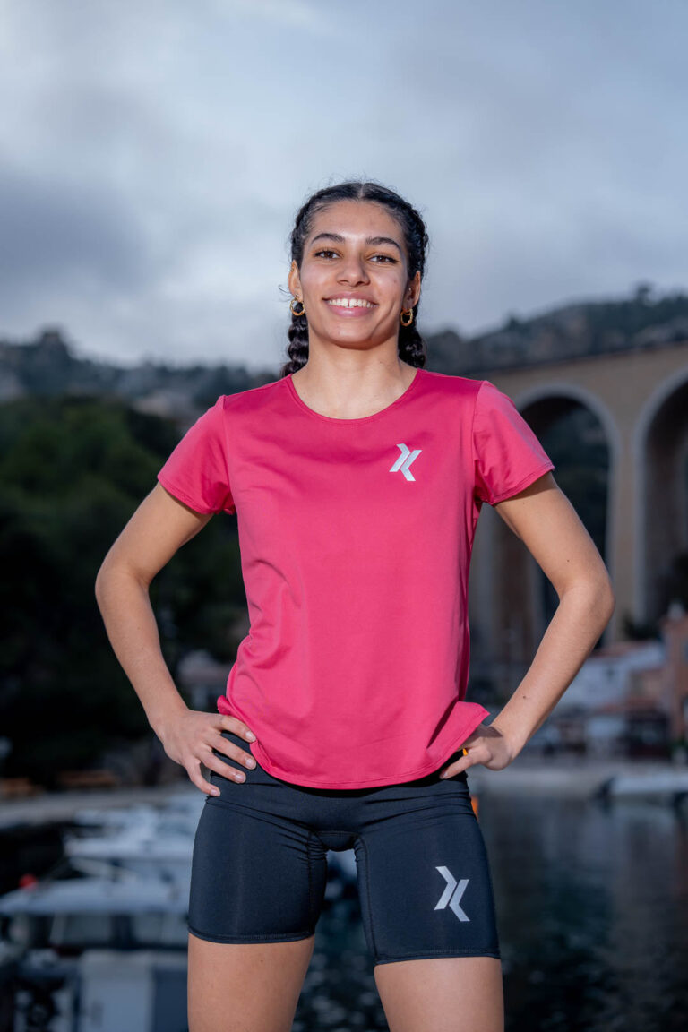 Sensus - Le t-shirt de running rêvé (Faba) Femme 1.00 kgCo2eq - Made in France et végétal (En stock)