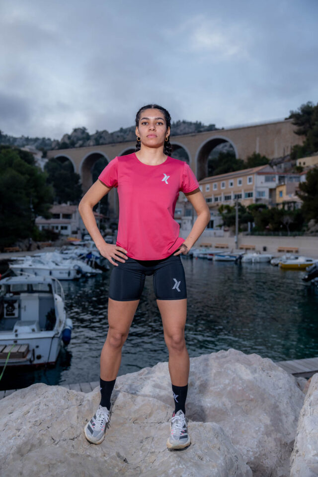 Sensus - Le t-shirt de running rêvé (Faba) Femme 1.00 kgCo2eq - Made in France et végétal (En stock)