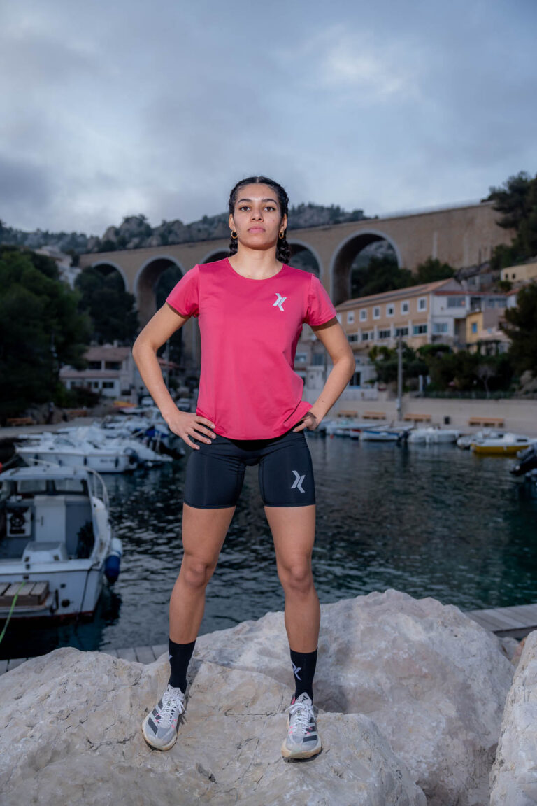Sensus - Le t-shirt de running rêvé (Faba) Femme 1.00 kgCo2eq - Made in France et végétal (En stock)