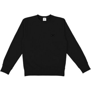 Tricots Marcel - Le Sweat Bébert Recyclé – Noir Charbon