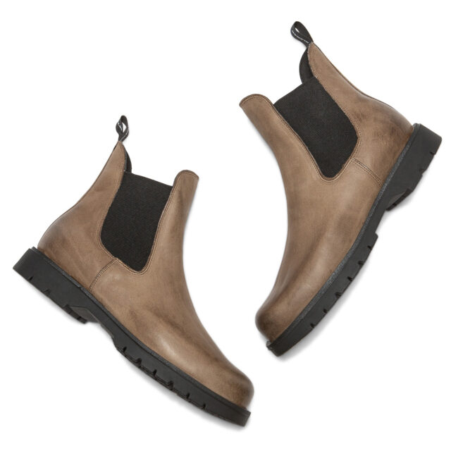KLEMAN - Chelsea boots TONNANT VGT Marron