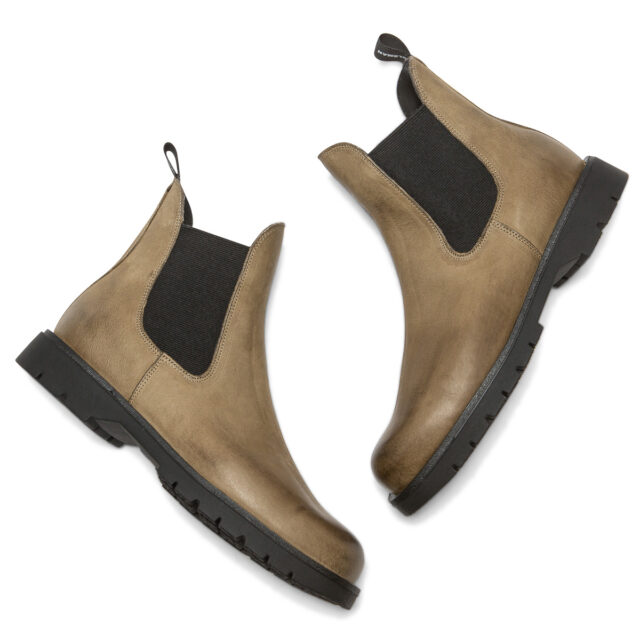 KLEMAN - Chelsea boots TONNANT VGT Vert