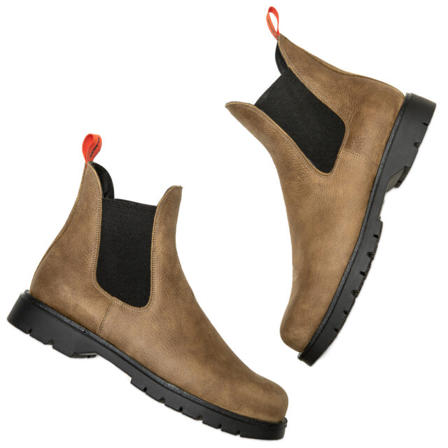 KLEMAN - Chelsea boots TONNANT Marron