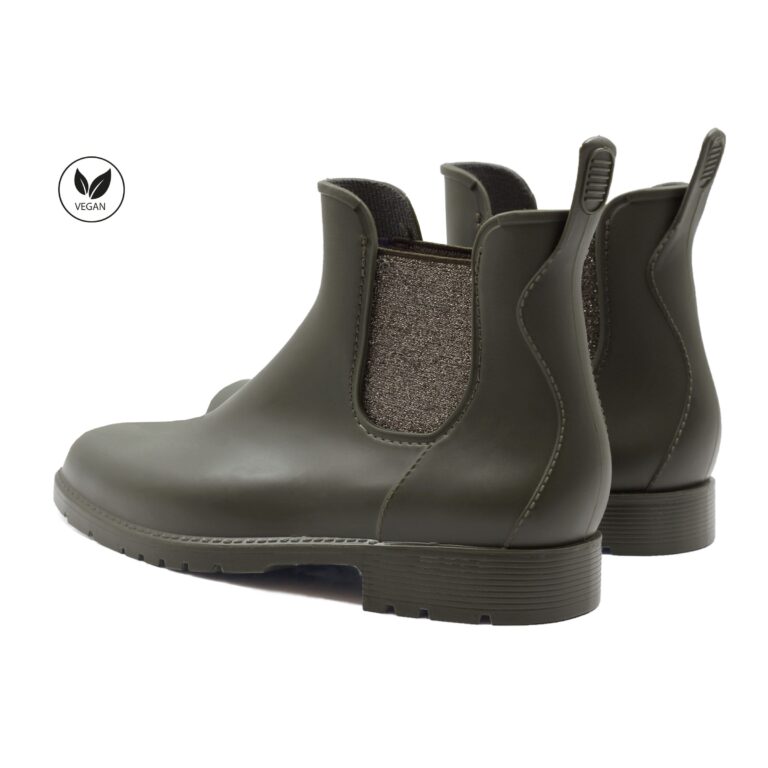 JULES & JENN - Bottines de pluie kaki