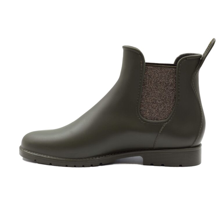JULES & JENN - Bottines de pluie kaki
