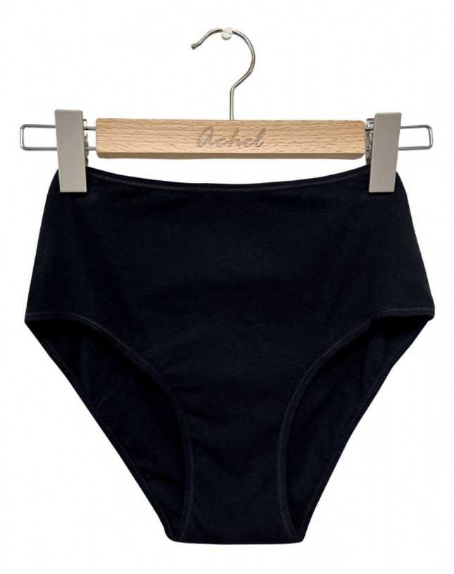 culotte menstruelle taille haute noir Lemahieu - Culotte Menstruelle Taille Haute - Noir | Made In France | Lemahieu