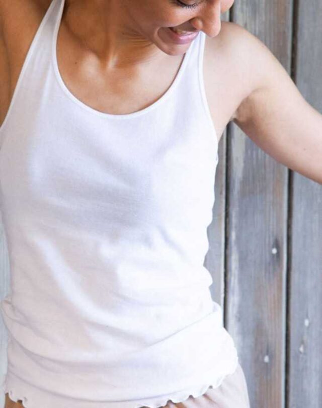 Lemahieu - Débardeur En Coton Bio - Blanc - Femme  | Made In France | Lemahieu