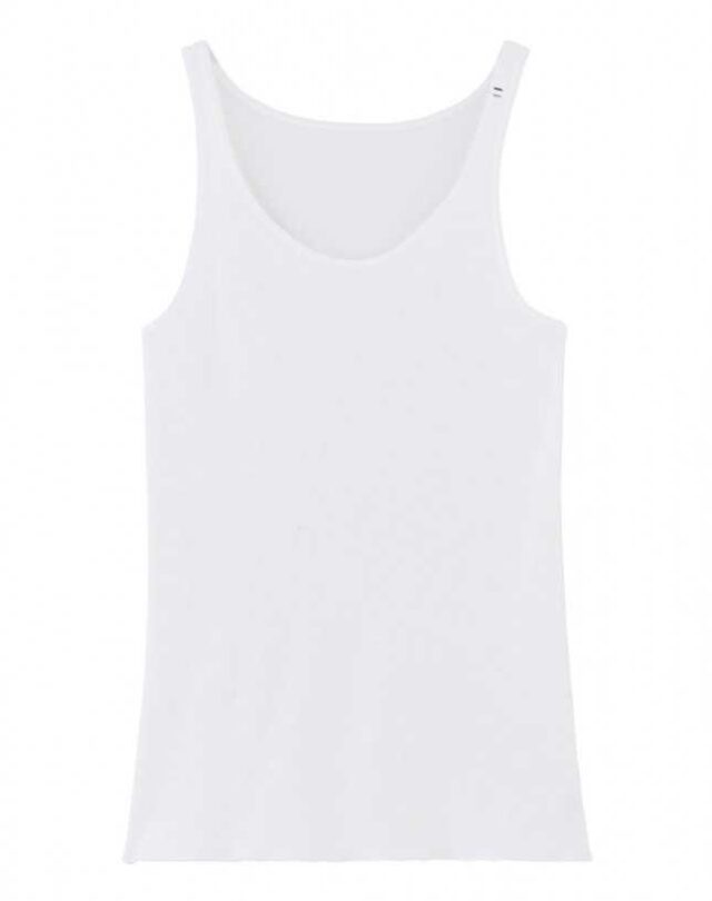 Lemahieu - Débardeur En Coton Bio - Blanc - Femme  | Made In France | Lemahieu