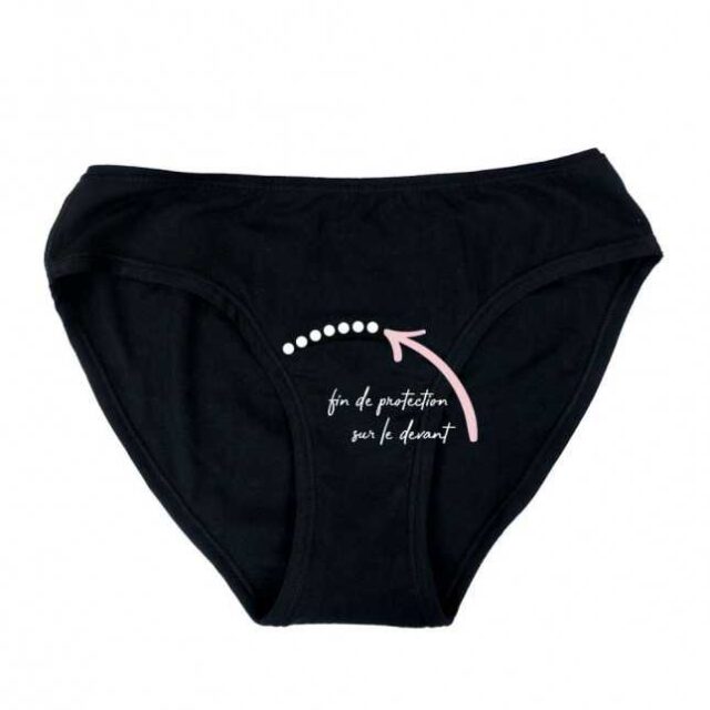 Lemahieu - 2x Culottes Menstruelles - Noir  | Made In France | Lemahieu
