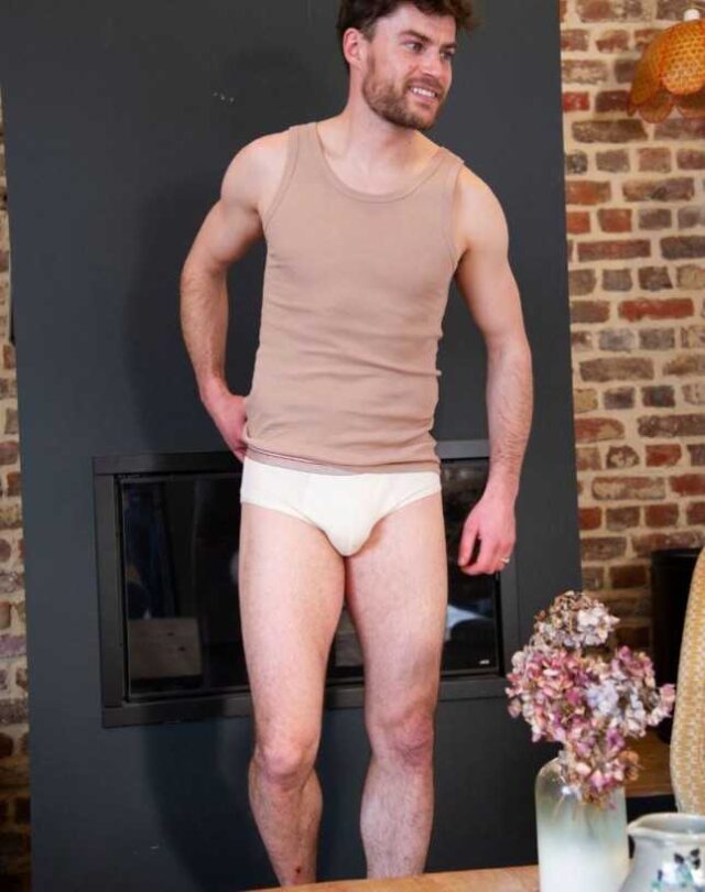 Lemahieu - Slip En Coton Bio - Naturel | Made In France | Lemahieu