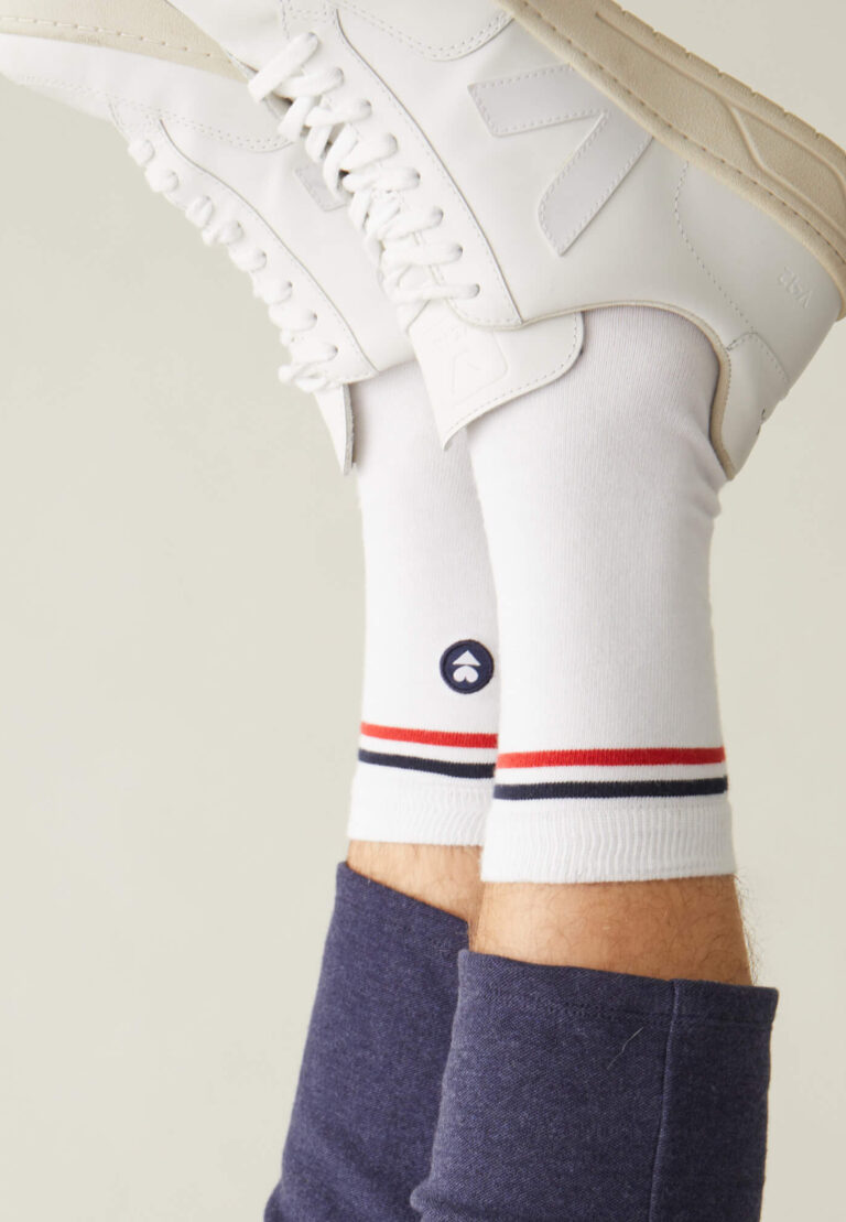 Le Slip Français - Trio de chaussettes mi-hautes - 100% Made in France