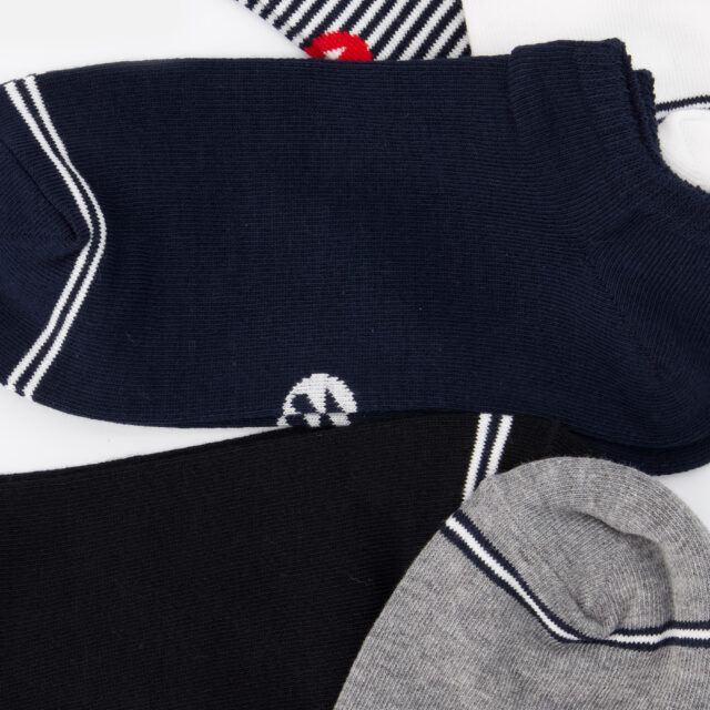 Le Slip Français - Cinquo de socquettes en coton - 100% Made in France